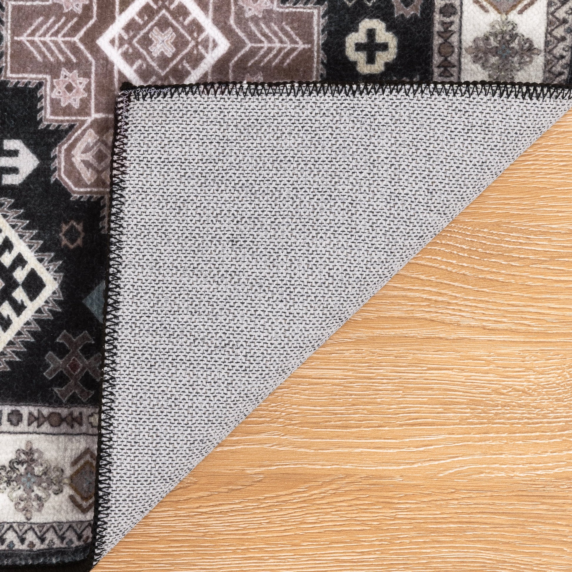 3 Pieces Boho Kitchen Rug Sets Non Slip Soft Kitchen Mat Floor Mat for Kitchen, Laundry Room and Hallway