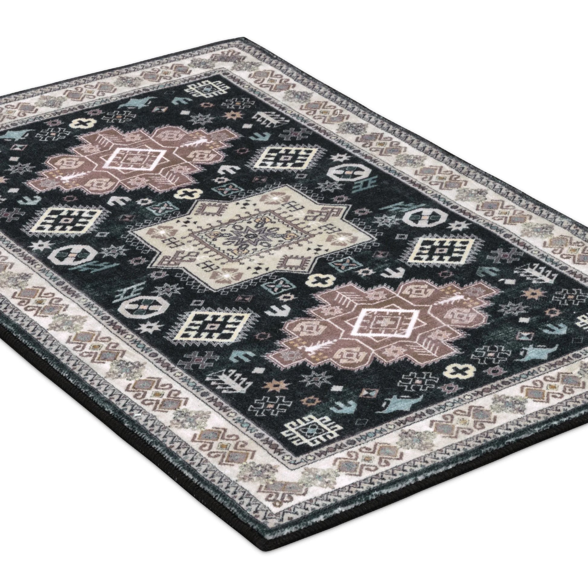 3 Pieces Boho Kitchen Rug Sets Non Slip Soft Kitchen Mat Floor Mat for Kitchen, Laundry Room and Hallway