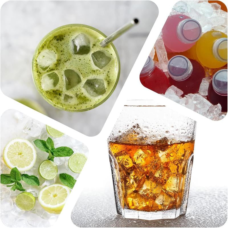 Quick Freezing Silicone Ice Cube Mold, Easy to Use and Durable, for Making Ice Cubes, Ice Buckets and Cylinder Cups Reusable Utensils Blue