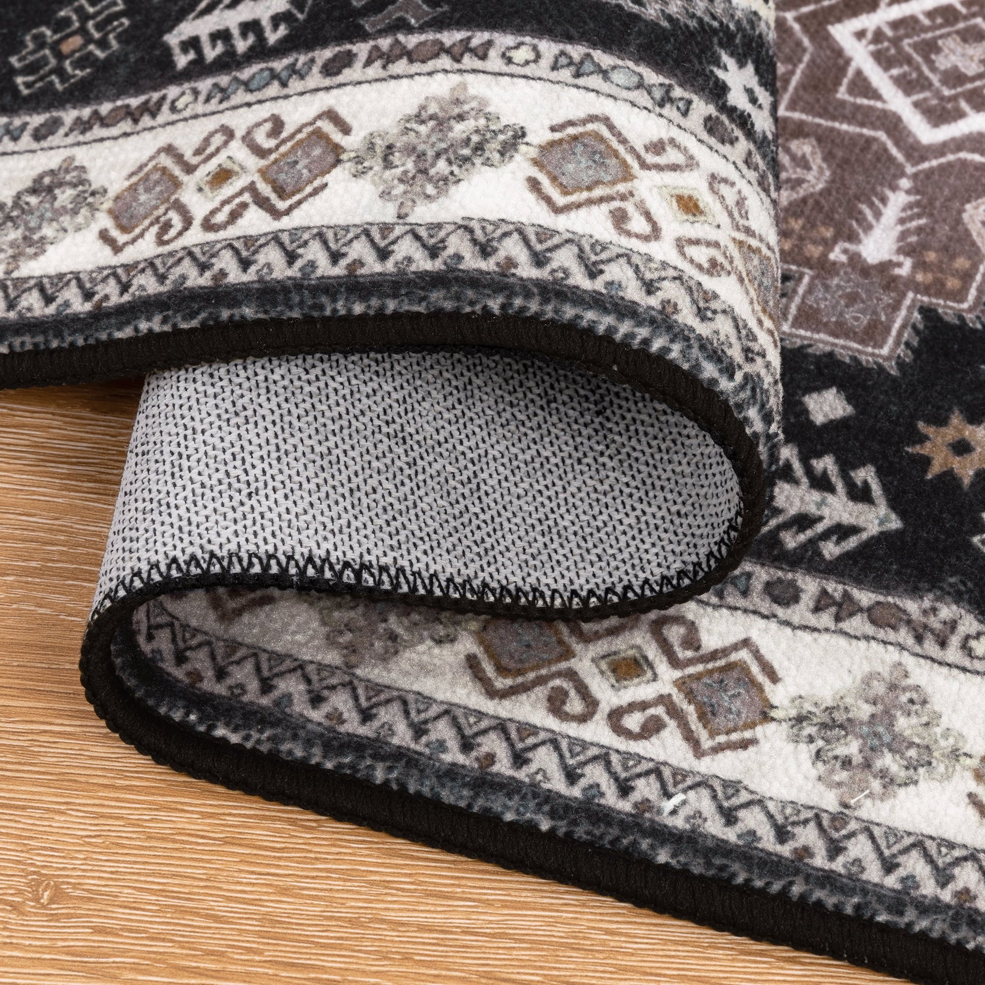3 Pieces Boho Kitchen Rug Sets Non Slip Soft Kitchen Mat Floor Mat for Kitchen, Laundry Room and Hallway